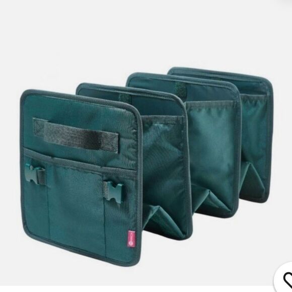 miami Other - Dark Green Car Trunk Organizer NWT MIAMICA Collapsible Storage Bins for Vehicle